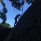 Winter rock climbing in Cairns