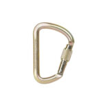 Axis Steel Wide D Screwgate Carabiner Axis Steel Wide D Screwgate Carabiner